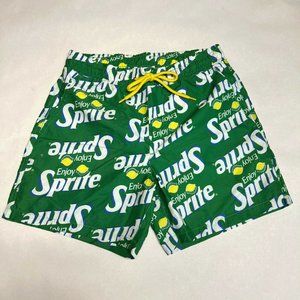 Coca-Cola Men's Swim Trunks "Sprite Logo"